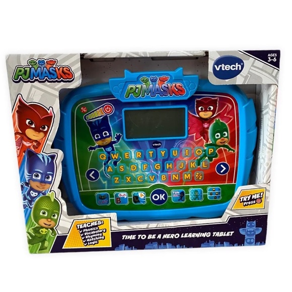 VTech PJ Masks Time To Be A Hero Learning Tablet Phonics Vocabulary Matching NEW - Picture 1 of 7